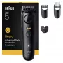 Barzdaskutė BRAUN BT5520 — 0,5–20 mm, 40 ilgio pakopų, įkraunama, 120 min. baterijos veikimo laikas, juoda