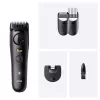 Barzdaskutė BRAUN BT5520 — 0,5–20 mm, 40 ilgio pakopų, įkraunama, 120 min. baterijos veikimo laikas, juoda
