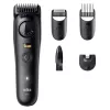 Barzdaskutė BRAUN BT5520 — 0,5–20 mm, 40 ilgio pakopų, įkraunama, 120 min. baterijos veikimo laikas, juoda