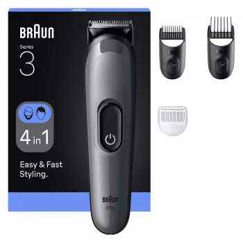 Braun All-in-One serijos 3 AIO3500 skutimosi ir kirpimo rinkinys