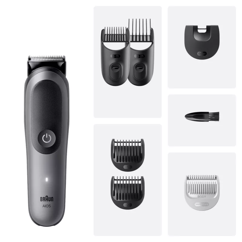 Braun 80789911 plaukų kirpimo mašinėlė / kirpėjas Tamsiai pilka 21 Ličio jonų (Li-Ion)