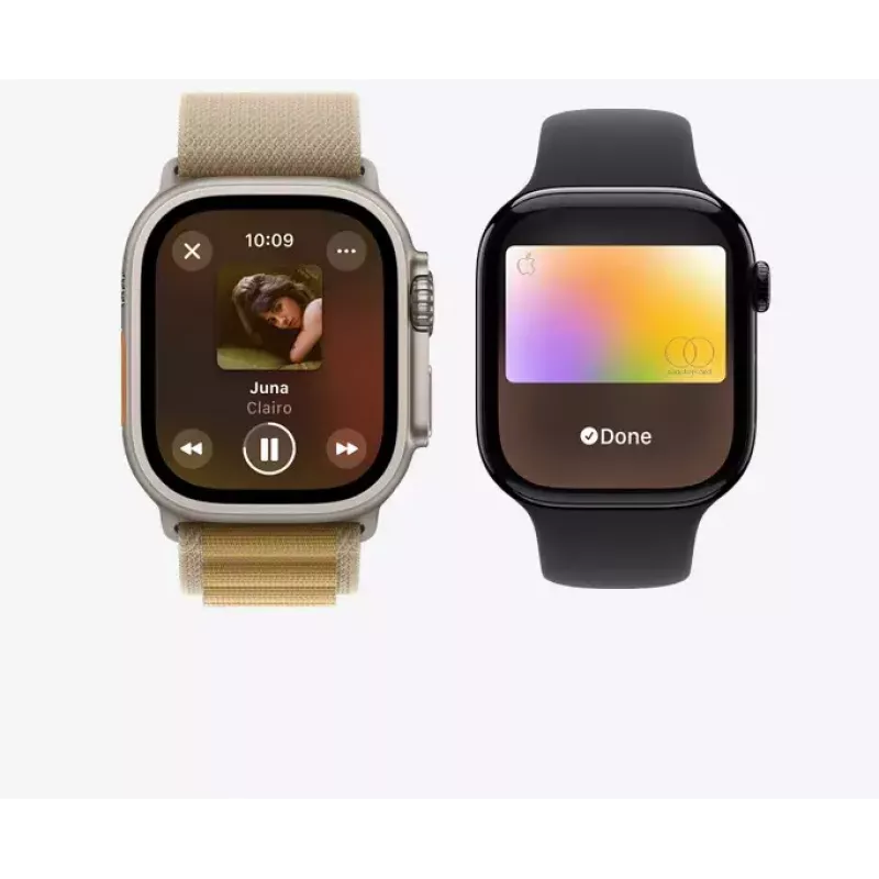 Išmanusis laikrodis Apple Watch Ultra 2 GPS + Cellular 49mm Juodas titano korpusas su juodu titano Milano kilpa - M