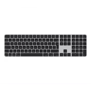 APPLE Magic klaviatūra With Touch Id And Numeric Keypad For Apple Silicon - Juoda - Qwerty Uk (MXK83Z/A)