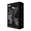 Braun Series X XT5200 folijos skustuvas Trimeris Juoda, Metalinė