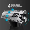 Braun Series X XT5200 folijos skustuvas Trimeris Juoda, Metalinė