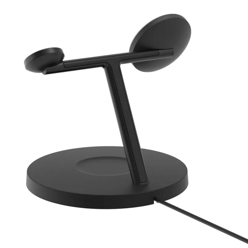 BELKIN belaidis įkrovimo stovas - Boost Charge Pro - 3-in-1 su Qi2 15 W - juodas
