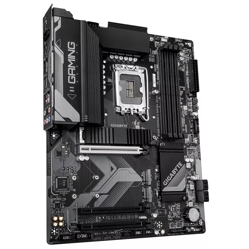 Motininė plokštė GIGABYTE B760 GAMING X WIFI6E GEN5, Intel B760, LGA 1700, ATX, DDR5 iki 256 GB, PCIe 5.0, Wi‑Fi 6E, 2.5Gb LAN