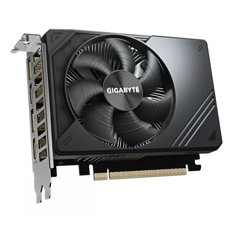 GIGABYTE GeForce RTX 5050 D6 8G vaizdo plokštė - 8 GB GDDR6, 128 bitų, PCI-E 5.0, 2572 MHz branduolio taktinis dažnis, 2 x DP, 2 x HDMI, NVIDIA DLSS 4, GV-N5050D6-8GD