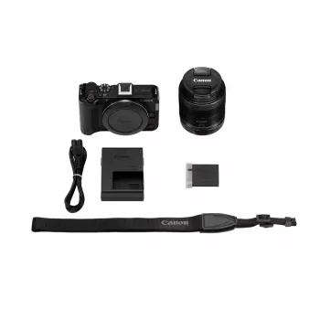 Veidrodinis fotoaparatas Canon EOS R50V 24,2 MP CMOS 4K Ultra HD juodas