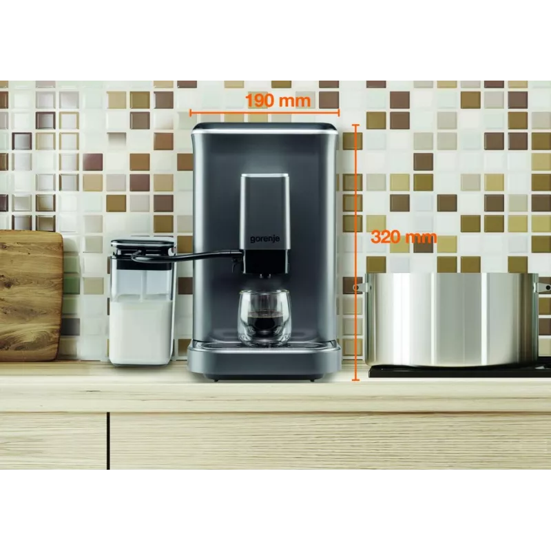Gorenje GFACM20S visiškai automatinis espreso aparatas 1,5 l