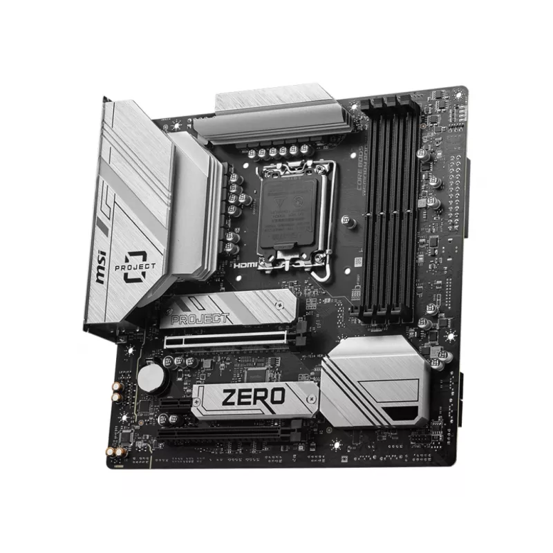 Motininė plokštė MSI B760M Project Zero Intel B760 LGA 1700 micro ATX