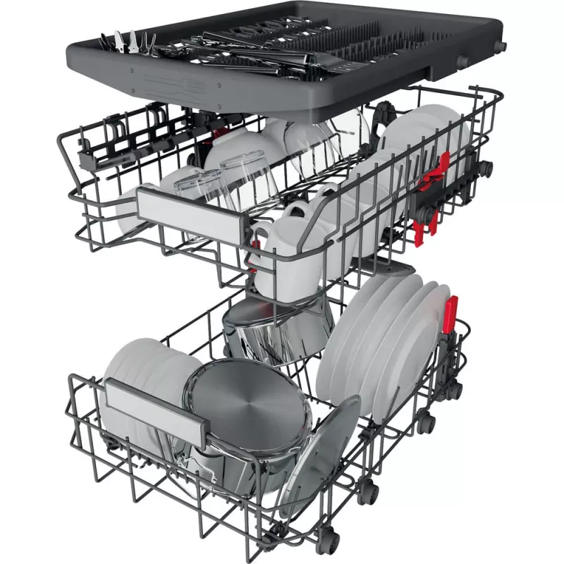 Whirlpool WSBO 3O34 PF X Pusiau įmontuojama 10 vietų