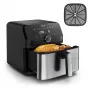 Tefal Easy Fry Mega EY855D10 gruzdintuvė vienvietė 7,5 L laisvai pastatoma 2020 W karšto oro gruzdintuvė juoda, nerūdijantis plienas