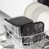 Tefal Easy Fry Mega EY855D10 gruzdintuvė vienvietė 7,5 L laisvai pastatoma 2020 W karšto oro gruzdintuvė juoda, nerūdijantis plienas