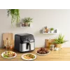Tefal Easy Fry Mega EY855D10 gruzdintuvė vienvietė 7,5 L laisvai pastatoma 2020 W karšto oro gruzdintuvė juoda, nerūdijantis plienas