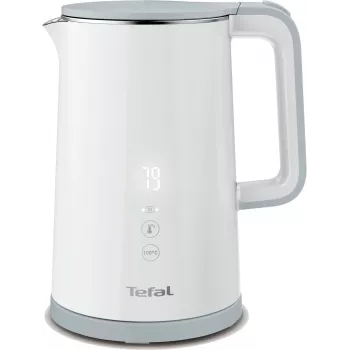 Elektrinį virdulį Tefal KO6931, 1,5 l, 1800 W, baltas, 5 temperatūros nustatymai, palaikymas šiltai 30 min.