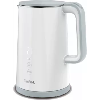 Elektrinį virdulį Tefal KO6931, 1,5 l, 1800 W, baltas, 5 temperatūros nustatymai, palaikymas šiltai 30 min.
