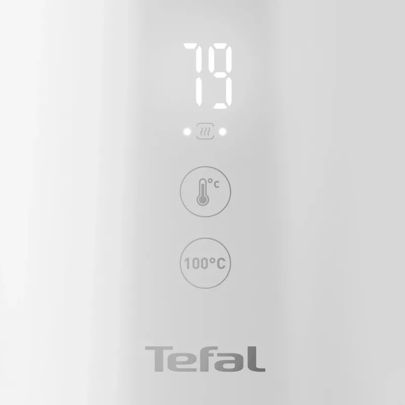 Elektrinį virdulį Tefal KO6931, 1,5 l, 1800 W, baltas, 5 temperatūros nustatymai, palaikymas šiltai 30 min.