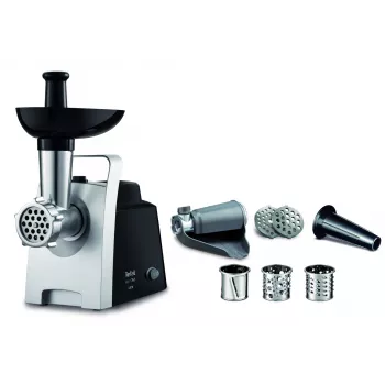 Tefal HV1 NE1098 mėsmalė 1400 W 1,7 kg/min Juoda, Sidabrinė