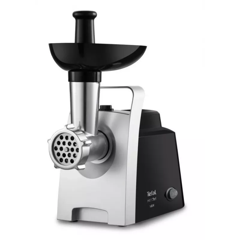 Tefal HV1 NE1098 mėsmalė 1400 W 1,7 kg/min Juoda, Sidabrinė