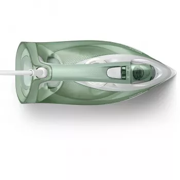 Philips 7000 serijos DST7012/70 lygintuvas Garinis lygintuvas SteamGlide Plus padas 2600 W Žalia, Pilka