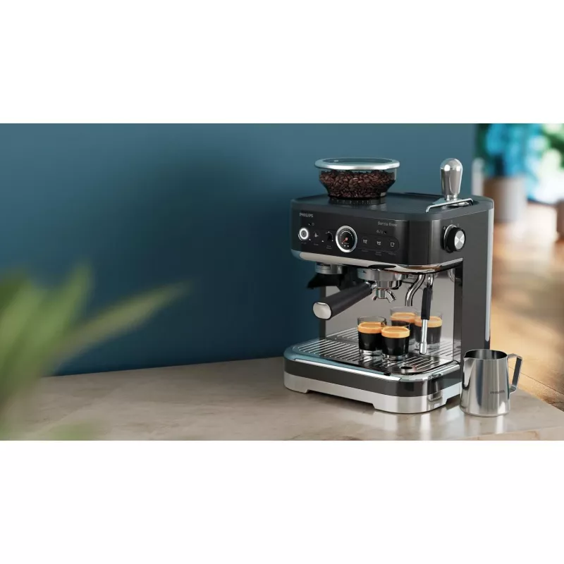 Philips Barista Brew, Espresso aparatas, 2,3 L, Įmontuotas malūnėlis, 1350 W, Juoda