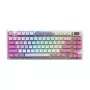 MSI FORGE GK600 TKL WIRELESS VIOLET klaviatūra, skirta žaidimams USB + Bluetooth QWERTY UK English Pink, Violet, White