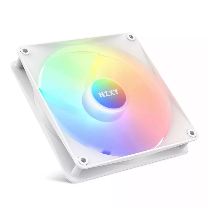 Fan NZXT F140 RGB Core 14 cm White 500-1500 RPM Fluid Dynamic Bearing