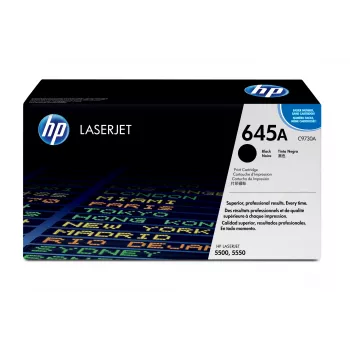 Tonerio kasetė HP 645A C9730A 10000 puslapių Juoda