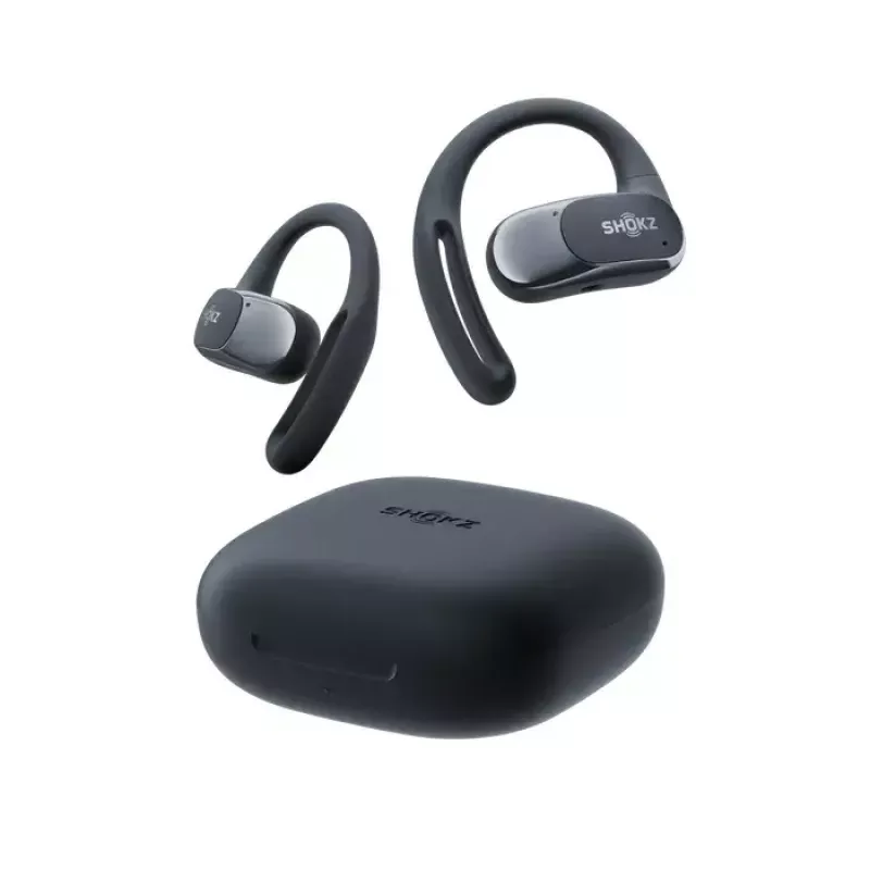 SHOKZ OpenFit Air ausinės belaidės už ausies Skambučiams/Muzikai/Sportui/Kasdienai Bluetooth Juoda