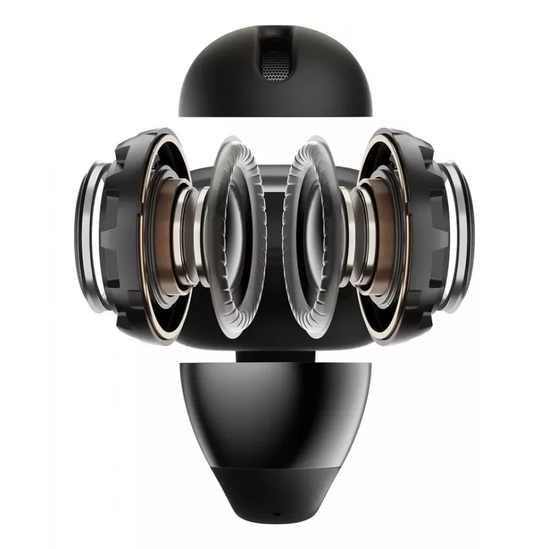 SHOKZ OpenDots ONE ausinės belaidės prie ausies prisegamos skambučiams/muzikai/sportui/kasdienai Bluetooth juodos