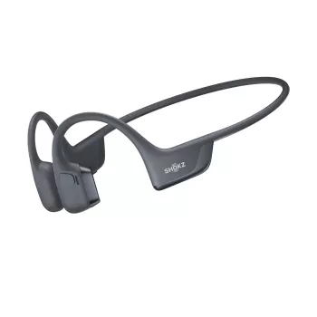 Shokz OpenRun Pro 2 ausinės, binauralinės belaidės ant ausies, IP55, 12 h grojimo laikas, Bluetooth 5.3, 150 mAh, juodos