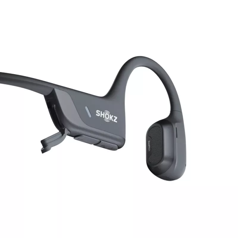 Shokz OpenRun Pro 2 ausinės, binauralinės belaidės ant ausies, IP55, 12 h grojimo laikas, Bluetooth 5.3, 150 mAh, juodos