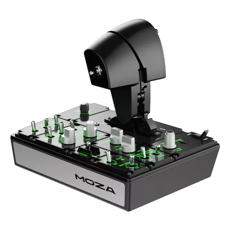 Moza Racing MTP Throttle Panel, Juoda, Metal, 15 bit, 277 mm, 194 mm, 216 mm