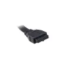 Vidinis adapterio kabelis Akasa AK-CBUB53-40BK USB 3.1 Gen 1 dvigubas USB 2.0 Type-A
