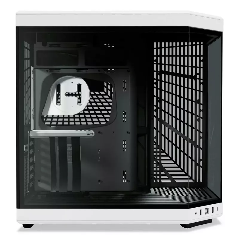 PC korpusas HYTE Y70 Midi Tower, juoda, balta