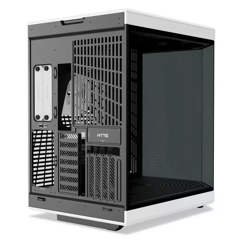 PC korpusas HYTE Y70 Midi Tower, juoda, balta