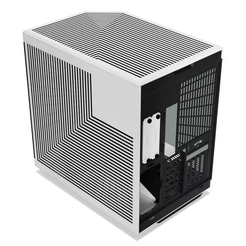 PC korpusas HYTE Y70 Midi Tower, juoda, balta