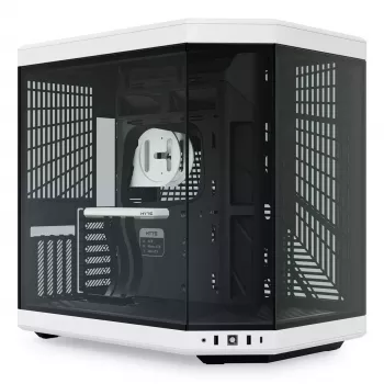 PC korpusas HYTE Y70 Midi Tower, juoda, balta