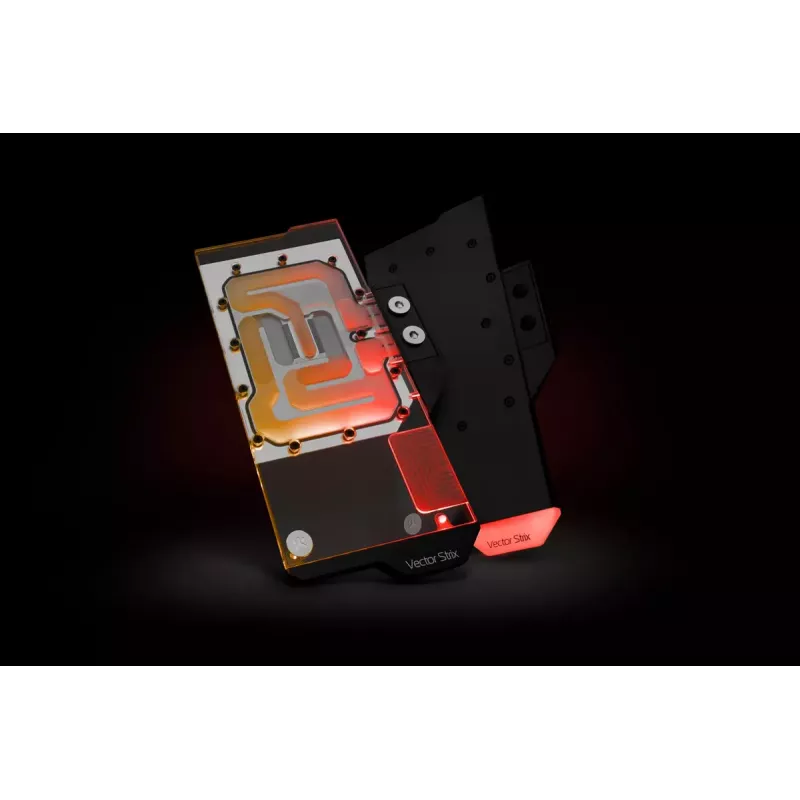 Water block EK Water Blocks 3831109836774 Acrylic Copper Juoda Nickel Transparent