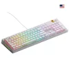 Mechaninė pilno dydžio (100 %) laidinė klaviatūra GLORIOUS GMMK 3 HE — balta, USB, QWERTY, RGB