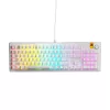 Mechaninė pilno dydžio (100 %) laidinė klaviatūra GLORIOUS GMMK 3 HE — balta, USB, QWERTY, RGB
