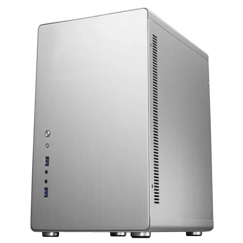 Kompiuterio korpusas Jonsbo RM2 sidabrinis ATX ITX micro ATX 120mm ventiliatoriai