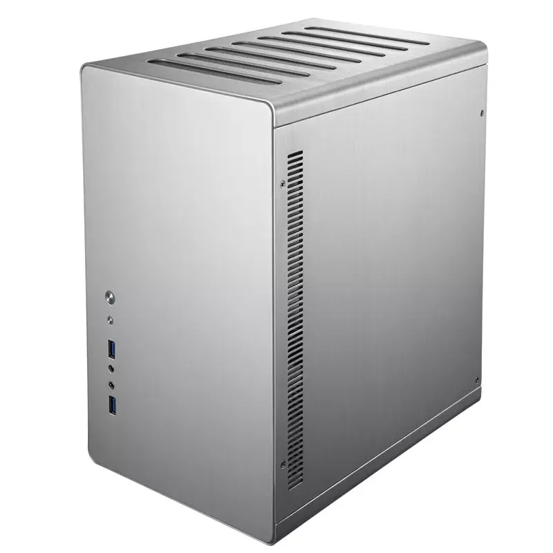 Kompiuterio korpusas Jonsbo RM2 sidabrinis ATX ITX micro ATX 120mm ventiliatoriai