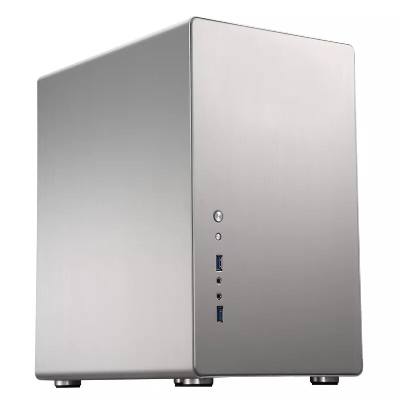 Kompiuterio korpusas Jonsbo RM2 sidabrinis ATX ITX micro ATX 120mm ventiliatoriai