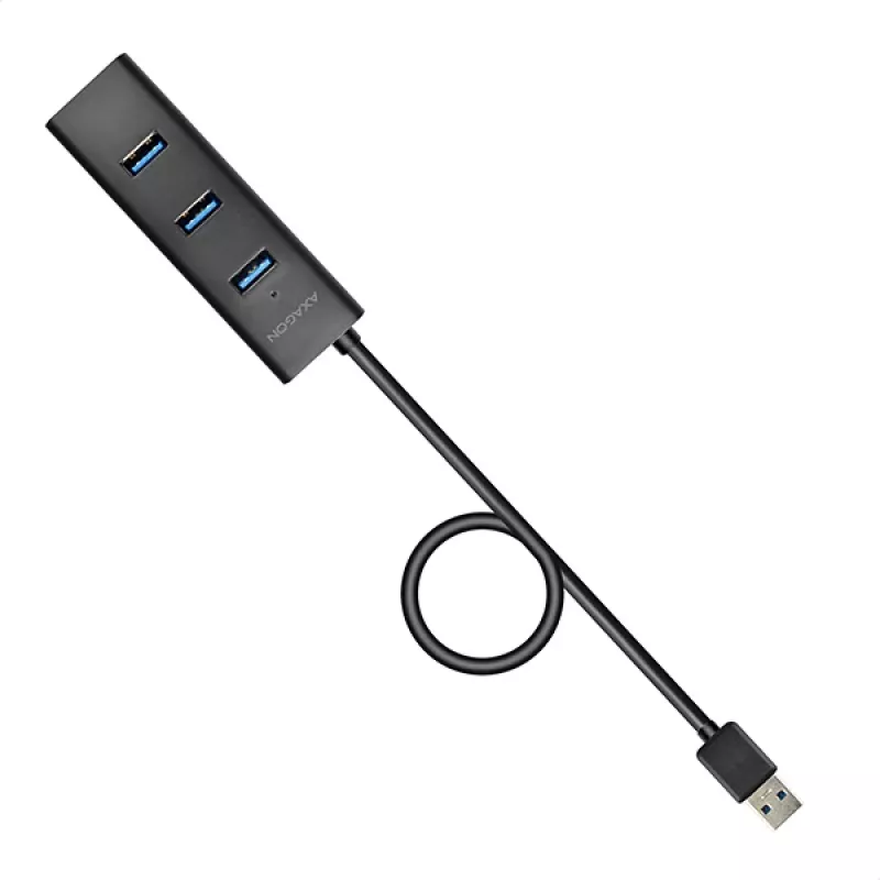 Axagon HUE-S2BP 4x USB 3.0 CHARGING šakotuvas su 1,2 m kabeliu, įskaitant kintamosios srovės adapterį