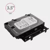 Axagon RHD-435 laikiklis 4x 2,5 colio arba 2x 2,5 colio HDD/SSD ir 1x 3,5 colio HDD į 5,25 colio nišą, metalinis