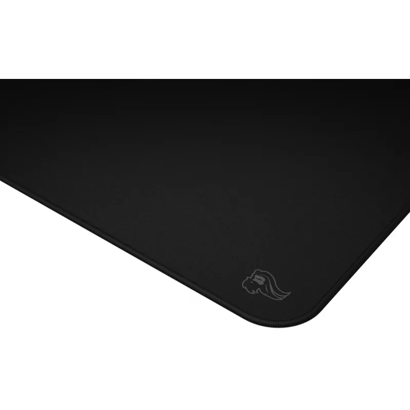 Glorious Gaming Glorious Heavy XL - 18x16 colių, Juoda, vienspalvis, Audinys, Guma, neslystantis pagrindas, žaidimų pelės kilimėlis