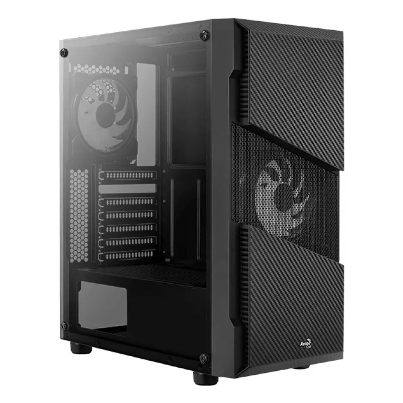 Aerocool Menace Saturn RGB Midi Tower Juoda