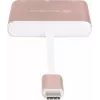 USB-C į HDMI vaizdo adapteris SidabrinėSTONE EP08 (USB‑C 3.1, HDMI) Rožinis